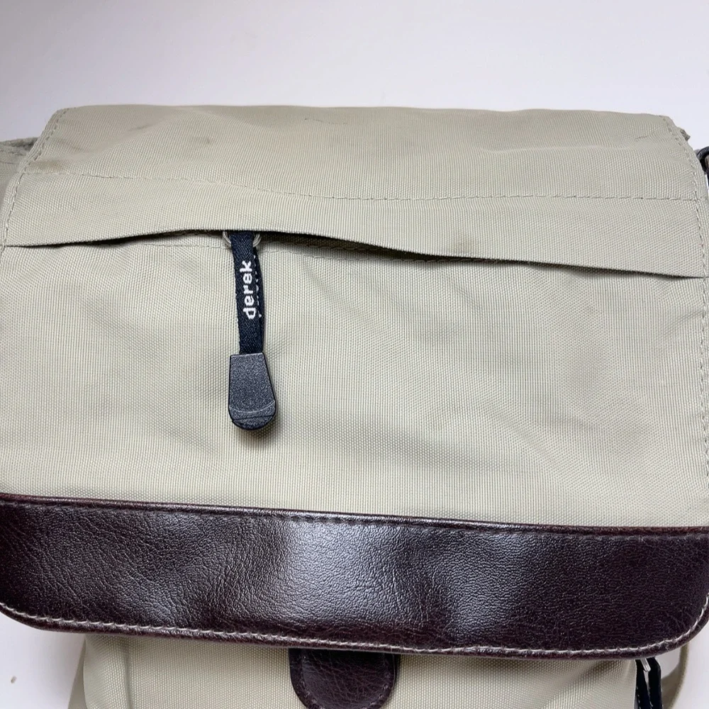 Derek Alexander Unisex Half Flap Front Organizer Crossbody Bag